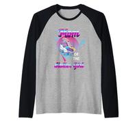 Roller Girl Mom Roller Skating Cumpleaños Familia a Juego Camiseta Manga Raglan