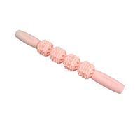 Roller Massager Stick, Trigger Point Portable Muscle Roller Stick Relax para Drenaje Linfático (Rosa)