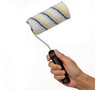 Roller Painting Tool, Finish Kit, Home Decor Brush Set, Even Coat Application System Extended Reach, Renovation Gear with Practical Design, DIY Equipment for Cabinets Decks Craft Projects