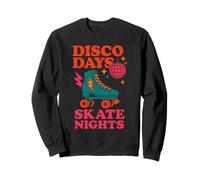 Roller Rink Crew Retro Skate Disco Vibes Pista Patinaje de vida Sudadera