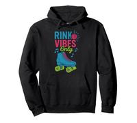 Roller Rink Crew Retro Skate Disco Vibes Pista Patinaje de Vida Sudadera con Capucha