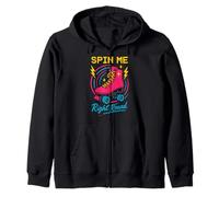 Roller Rink Crew Retro Skate Disco Vibes Pista Patinaje de vida Sudadera con Capucha