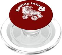 Roller Skate Rolling Into 8 PopSockets PopGrip para MagSafe