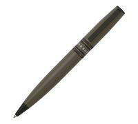 Rollerball - Bolígrafo roller, diseño de arringbone cromado