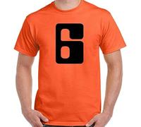 Rollerball Cult 70'S Sci-Fi Movie Houston 6 Caan T Shirt Graphic Top tee Camiseta Short-Sleeve Men T-Shirt Orange