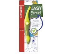 STABILO Roller ergonómico EASYoriginal START para zurdos cuerpo verde azul (borrable) con cartucho
