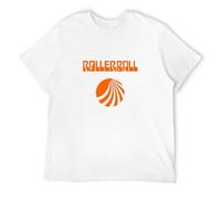 Rollerball Sci Fi Movie James Caan Retro Vintage 70's Cult Film Men's Funny T-Shirt 100% Cotton tee Size XXL
