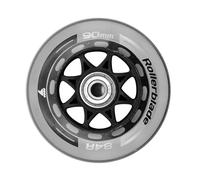 Rollerblade Unisex - Adultos 90 mm/SG9 Wheel/Bearing XT (8 Unidades), Transparente, Talla única