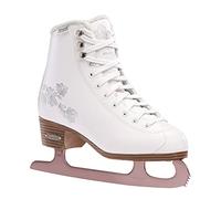 Rollerblade Bladerunner Ice Diva - Patines artísticos para Mujer, Color Blanco y Oro Rosa, Patines de Hielo