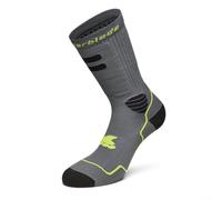 Rollerblade Calcetines de alto rendimiento para hombre, calcetines deportivos para adultos, unisex, gris/verde