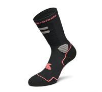 Rollerblade Calcetines de alto rendimiento para mujer, calcetines deportivos para adultos, unisex, negro/coral