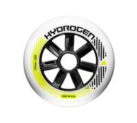 Rollerblade Hydrogen 110/85A (6 Unidades) - Ruedas para Patines en línea, Color Blanco, 110 mm/85 A, Adultos Unisex