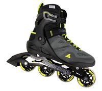 Rollerblade Macroblade 80 Patines en línea, Unisex Adulto, Negro/Verde Lima, 305