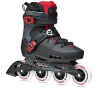 Rollerblade Maxxum XT Inliner Patines En Línea Fitness 90 Mm/85 A Negro/Rojo