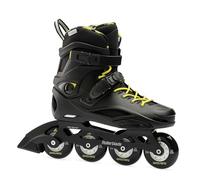Rollerblade RB Cruiser - Patines en línea para Hombre, Color Negro y Amarillo neón, 300
