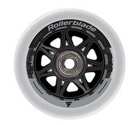 Rollerblade Wheelkit 84mm 84A, SG7 Rodamientos, 8 unidades, transparente, US Unisex ST