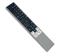 ROLLGAN ERF6N64H Mando a Distancia por Voz sustituido Aplicable para Hisense TV 65U8K 55U8K 75U8K 85U8K 55U88KM 65U88KM 75U88KM 85UXK 65UXK 55A85K 65A85K 75U8KQ 65U8KQ 55U8KQ 65UXKQ 65UXKQTUK