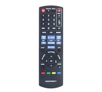 ROLLGAN N2QAYB000577 Reemplazo Remote Control Compatible con Panasonic BLU-Ray DVD Player DMP-BD75EF-K DMP-BD75EGK DMP-BD75EBK DMP-BD75 MP-BD75EFK DMP-BD75 DMP-BD75EB DMP-BD75EE DMP-BD75EF