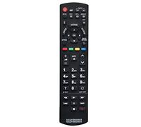ROLLGAN N2QAYB000928 N2QAYB000829 - Mando a distancia de repuesto compatible con Panasonic TV TX-40AS640B TX-40AS640E TX-50AS650B TX-50AS650E TXL42ET60B TX-L42ET60E TX-60AS650E TX-650E 0ASR65 0