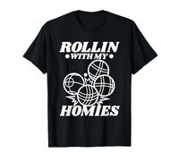 Rollin con mis homies Bocce Ball Camiseta