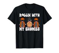 Rollin with My Gnomies Funny Saying Biker Motorcycle GNOME Camiseta