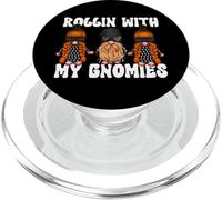 Rollin with My Gnomies Funny Saying Biker Motorcycle GNOME PopSockets PopGrip para MagSafe