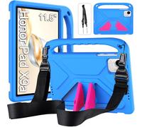 RollinCase Funda Infantil para Honor Pad X9a 11.5 Pulgadas 2025, Carcasa Antigolpes con Asa y Correa, Azul