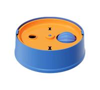 Rolling Ball Dog Lick Bowl, Slow Feeder Bowl, Yogurt Enrichment Toy, | Overflow Control, 15.6x15.6x5cm For Home Living Room Kitchen Dining Area Apartment Weight Management Behavior