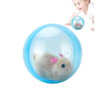 Rolling Ball Dog Toy, Electric Hamster Runner, Pet Play with Rotating Motion, Learning Tool with Crawl Fun, 4.13x2.36x2.17 inches Cute Accessory, Cat Entertainment for Indoor Training Daily Activity