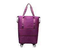 Rolling Duffle Bag, Expandable Duffle Bags Wheels, Large Capacity Travel Organizer, Lightweight Design, Essential Traveling Supplies for Weekend Trips, Business, Vacation