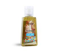 Rolling Hills - Gel antibacteriano - Gel de mano hidroalcohólico - Mini gel antibacteriano con fórmula suavizante - Brillo coloreado - Solución hidroalcohólica de perfume Cupcake de bolsillo - 30 ml