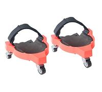 Rolling Knee Pads, Rolling Knee Creeper Pads, Crawler Seat With Foam Cushioning,With 360Degree Turning Wheel,For Construction Flooring Gardening, HUANGHAIQIU, a, 2 pieces