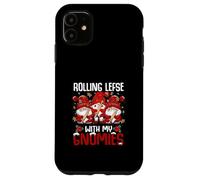 Rolling Lefse with My Gnomies Disfraz de Papá Noel Feliz Navidad Carcasa para iPhone 11