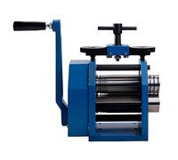 Rolling Mills, Mini Rolling Mill Wire Shaper And Ring Stretching Tool, Press Thickness Manual Combination Rolling Mill For Jewelry Sheet Square Semicircle Pattern, LJJY-KK