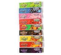 rolling paper 6 folletos Juicy JAY'S Mixed tamaño King Slim Flavoured Papeles de Cigarrillos