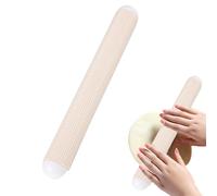 Rolling Pin, 11-Inch Manual Floating Point Design, Dumpling Dough Roller, Multipurpose Kitchen Tool for Fondant, Pasta, Bread, Easy Grip, 10.63x1.38x1.38 Inches