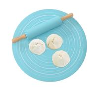 Rolling Pin with Silicone Baking Mats Bomma Nonstick Pin Dough Rollers Bomma Professional Dough Rolling Pins Set Bomma Ideal for Fondant Pasta and Dough Making Bomma Kitchen Baking Tools