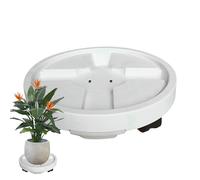 Rolling Plant Stands with Wheels, Heavy-Duty Planter Trolley, Strong Caster Base Easy Movement, Compact Ideal for Indoor and Outdoor Use on Garden, Patio, or Balcony