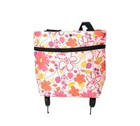 Rolling Shopping Bag - Oxford Cloth Foldable Cart Grocery Trolley