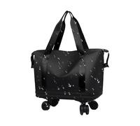 Rolling Shopping Maleta Pack - Bolsa de viaje con ruedas | Llevar con ruedas en bolsa | Equipaje ligero resistente a los arañazos de 15.6 pulgadas | Ruedas giratorias de 360 ° | Y compartimento de