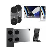 Rolling Square Edge Pro Tablet Kit - Soporte magnético para tablet y móvil, accesorio Smartworking y productividad, compatible con MagSafe, compatible con todas las tabletas y teléfonos, gris espacial