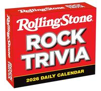 Rolling Stone Rock Trivia 2026 - Calendario diario de escritorio en caja