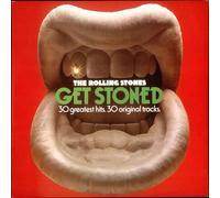 ROLLING STONES - GET STONED THE ROLLING STONES VINYL DOUBLE LP 1977 30 GREATEST TRACKS 30 ORIGINAL TRACKS