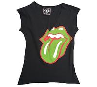 Rolling Stones - Girl Shirt Green Tongue (in XS)