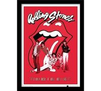 Rolling Stones Impresión enmarcada It's Only Rock n Roll, multicolor, 30 x 40 cm