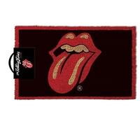 Rolling Stones - Labios Tongue Logo Alfombra Felpudo 60 X 40CM Coco PVC Espalda