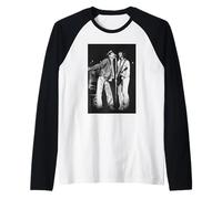 Rolling Stones Live Mick Jagger Keith Richards Inglewood LA Camiseta Manga Raglan
