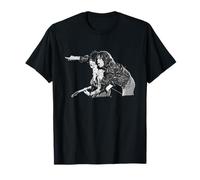 Rolling Stones Mick Jagger Ronnie Wood en Vivo en Knebworth Camiseta