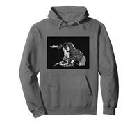 Rolling Stones Mick Jagger Ronnie Wood en Vivo en Knebworth Sudadera con Capucha