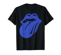 Rolling Stones Official Blue & Lonesome 72 Camiseta, Hombre, Negro, L